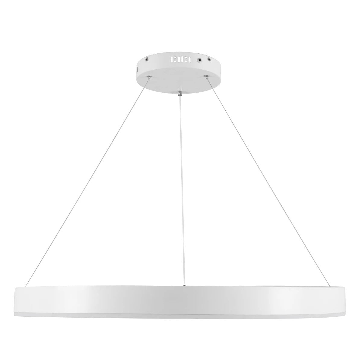 kelvo® VENOM KLV-101-0191 Κρεμαστό Φωτιστικό Οροφής LED 67W 6700lm 120° AC 220-240V IP20 Ρυθμιζόμενο Λευκό CCT με Χειριστήριο από 2700K έως 6000K Dimmable - Lumileds SMD Chip - Λευκό Ματ - Μ80 x Π80 x Υ6.5cm - 3 Χρόνια Εγγύηση - ledmania.gr