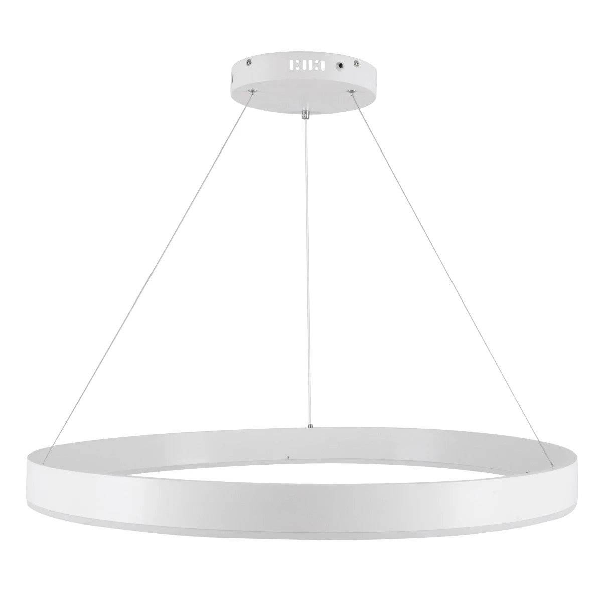 kelvo® VENOM KLV-101-0191 Κρεμαστό Φωτιστικό Οροφής LED 67W 6700lm 120° AC 220-240V IP20 Ρυθμιζόμενο Λευκό CCT με Χειριστήριο από 2700K έως 6000K Dimmable - Lumileds SMD Chip - Λευκό Ματ - Μ80 x Π80 x Υ6.5cm - 3 Χρόνια Εγγύηση - ledmania.gr
