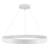kelvo® VENOM KLV-101-0191 Κρεμαστό Φωτιστικό Οροφής LED 67W 6700lm 120° AC 220-240V IP20 Ρυθμιζόμενο Λευκό CCT με Χειριστήριο από 2700K έως 6000K Dimmable - Lumileds SMD Chip - Λευκό Ματ - Μ80 x Π80 x Υ6.5cm - 3 Χρόνια Εγγύηση - ledmania.gr