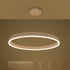 kelvo® VENOM KLV-101-0191 Κρεμαστό Φωτιστικό Οροφής LED 67W 6700lm 120° AC 220-240V IP20 Ρυθμιζόμενο Λευκό CCT με Χειριστήριο από 2700K έως 6000K Dimmable - Lumileds SMD Chip - Λευκό Ματ - Μ80 x Π80 x Υ6.5cm - 3 Χρόνια Εγγύηση - ledmania.gr