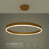 kelvo® VENOM KLV-101-0192 Κρεμαστό Φωτιστικό Οροφής LED 67W 6700lm 120° AC 220-240V IP20 Ρυθμιζόμενο Λευκό CCT με Χειριστήριο από 2700K έως 6000K Dimmable - Lumileds SMD Chip - Χρυσό Πλατίνα - Μ80 x Π80 x Υ6.5cm - 3 Χρόνια Εγγύηση - ledmania.gr