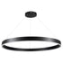 kelvo® VENOM KLV-101-0193 Κρεμαστό Φωτιστικό Οροφής LED 75W 7500lm 120° AC 220-240V IP20 Ρυθμιζόμενο Λευκό CCT με Χειριστήριο από 2700K έως 6000K Dimmable - Lumileds SMD Chip - Μαύρο Ματ - Μ100 x Π100 x Υ6.5cm - 3 Χρόνια Εγγύηση - ledmania.gr