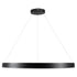 kelvo® VENOM KLV-101-0193 Κρεμαστό Φωτιστικό Οροφής LED 75W 7500lm 120° AC 220-240V IP20 Ρυθμιζόμενο Λευκό CCT με Χειριστήριο από 2700K έως 6000K Dimmable - Lumileds SMD Chip - Μαύρο Ματ - Μ100 x Π100 x Υ6.5cm - 3 Χρόνια Εγγύηση - ledmania.gr