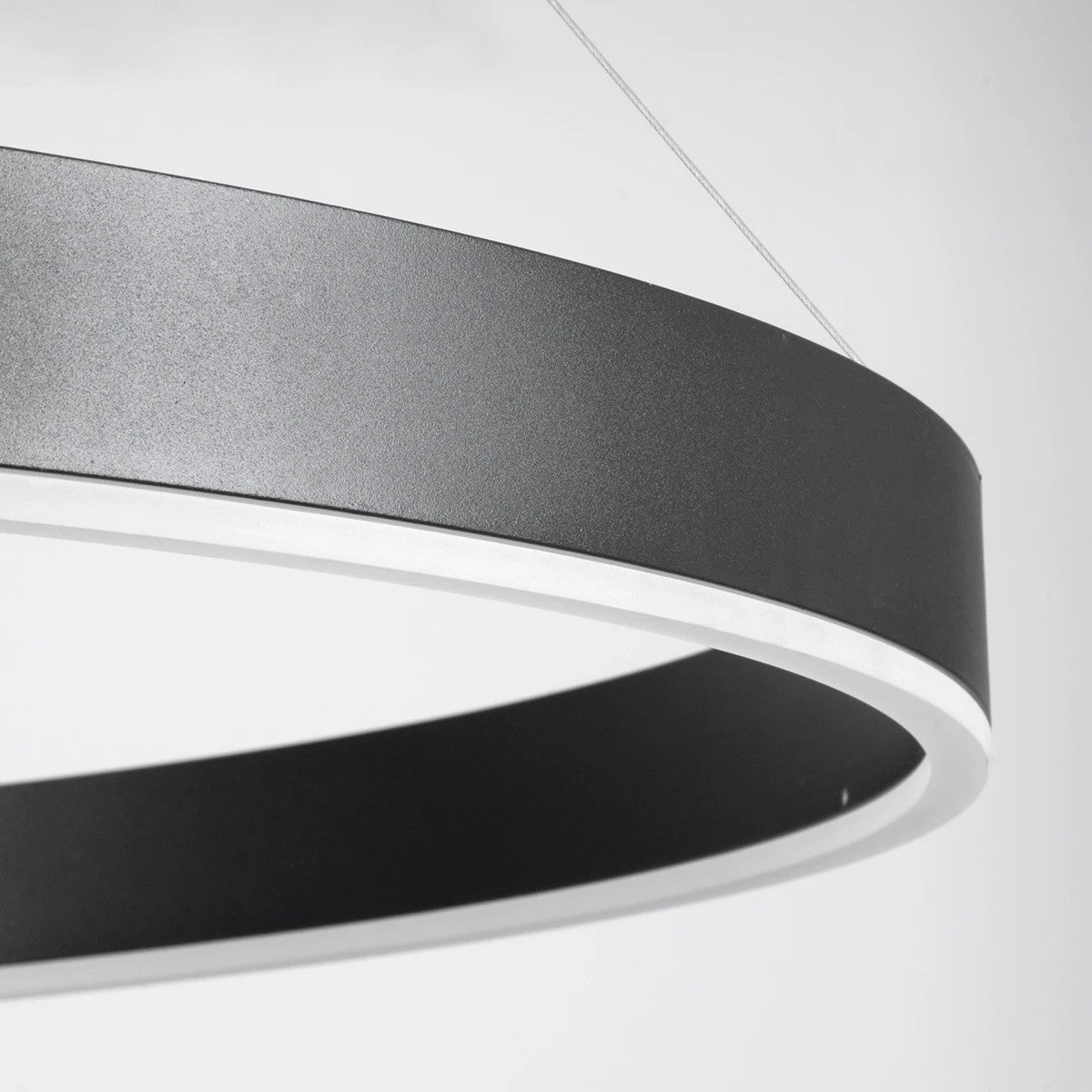 kelvo® VENOM KLV-101-0193 Κρεμαστό Φωτιστικό Οροφής LED 75W 7500lm 120° AC 220-240V IP20 Ρυθμιζόμενο Λευκό CCT με Χειριστήριο από 2700K έως 6000K Dimmable - Lumileds SMD Chip - Μαύρο Ματ - Μ100 x Π100 x Υ6.5cm - 3 Χρόνια Εγγύηση - ledmania.gr