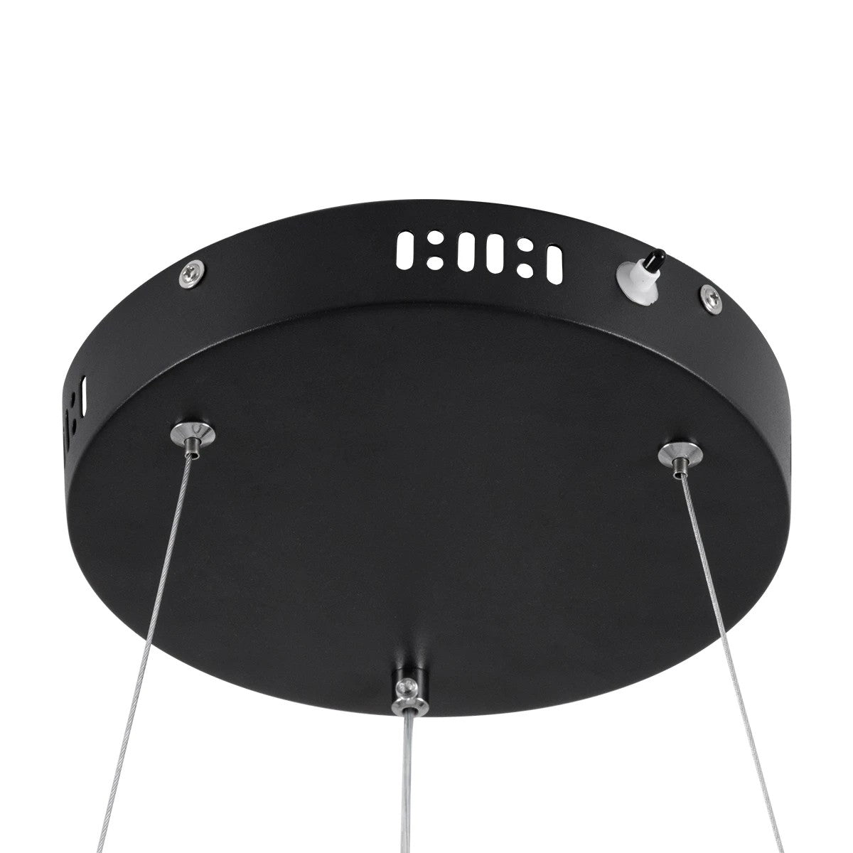kelvo® VENOM KLV-101-0193 Κρεμαστό Φωτιστικό Οροφής LED 75W 7500lm 120° AC 220-240V IP20 Ρυθμιζόμενο Λευκό CCT με Χειριστήριο από 2700K έως 6000K Dimmable - Lumileds SMD Chip - Μαύρο Ματ - Μ100 x Π100 x Υ6.5cm - 3 Χρόνια Εγγύηση - ledmania.gr