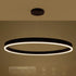kelvo® VENOM KLV-101-0193 Κρεμαστό Φωτιστικό Οροφής LED 75W 7500lm 120° AC 220-240V IP20 Ρυθμιζόμενο Λευκό CCT με Χειριστήριο από 2700K έως 6000K Dimmable - Lumileds SMD Chip - Μαύρο Ματ - Μ100 x Π100 x Υ6.5cm - 3 Χρόνια Εγγύηση - ledmania.gr