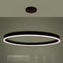 kelvo® VENOM KLV-101-0193 Κρεμαστό Φωτιστικό Οροφής LED 75W 7500lm 120° AC 220-240V IP20 Ρυθμιζόμενο Λευκό CCT με Χειριστήριο από 2700K έως 6000K Dimmable - Lumileds SMD Chip - Μαύρο Ματ - Μ100 x Π100 x Υ6.5cm - 3 Χρόνια Εγγύηση - ledmania.gr