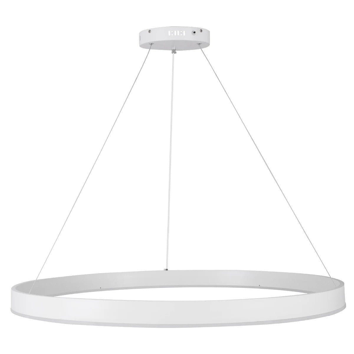 kelvo® VENOM KLV-101-0194 Κρεμαστό Φωτιστικό Οροφής LED 75W 7500lm 120° AC 220-240V IP20 Ρυθμιζόμενο Λευκό CCT με Χειριστήριο από 2700K έως 6000K Dimmable - Lumileds SMD Chip - Λευκό Ματ - Μ100 x Π100 x Υ6.5cm - 3 Χρόνια Εγγύηση - ledmania.gr
