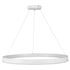 kelvo® VENOM KLV-101-0194 Κρεμαστό Φωτιστικό Οροφής LED 75W 7500lm 120° AC 220-240V IP20 Ρυθμιζόμενο Λευκό CCT με Χειριστήριο από 2700K έως 6000K Dimmable - Lumileds SMD Chip - Λευκό Ματ - Μ100 x Π100 x Υ6.5cm - 3 Χρόνια Εγγύηση - ledmania.gr