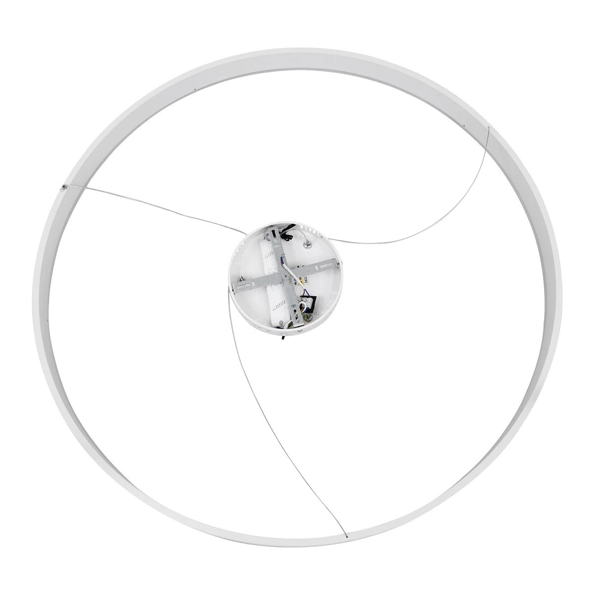 kelvo® VENOM KLV-101-0194 Κρεμαστό Φωτιστικό Οροφής LED 75W 7500lm 120° AC 220-240V IP20 Ρυθμιζόμενο Λευκό CCT με Χειριστήριο από 2700K έως 6000K Dimmable - Lumileds SMD Chip - Λευκό Ματ - Μ100 x Π100 x Υ6.5cm - 3 Χρόνια Εγγύηση - ledmania.gr