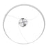 kelvo® VENOM KLV-101-0194 Κρεμαστό Φωτιστικό Οροφής LED 75W 7500lm 120° AC 220-240V IP20 Ρυθμιζόμενο Λευκό CCT με Χειριστήριο από 2700K έως 6000K Dimmable - Lumileds SMD Chip - Λευκό Ματ - Μ100 x Π100 x Υ6.5cm - 3 Χρόνια Εγγύηση - ledmania.gr