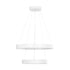 kelvo® VENOM KLV-101-0197-V2 Κρεμαστό Φωτιστικό Οροφής LED 75W 7500lm 120° AC 220-240V IP20 Ρυθμιζόμενο Λευκό CCT με Χειριστήριο από 2700K έως 6000K Dimmable - Lumileds SMD Chip - Λευκό Ματ - Μ60 x Π60 x Υ40cm - 3 Χρόνια Εγγύηση - ledmania.gr