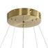kelvo® VENOM KLV-101-0198-V2 Κρεμαστό Φωτιστικό Οροφής LED 75W 7500lm 120° AC 220-240V IP20 Ρυθμιζόμενο Λευκό CCT με Χειριστήριο από 2700K έως 6000K Dimmable - Lumileds SMD Chip - Χρυσό Πλατίνα - Μ60 x Π60 x Υ40cm - 3 Χρόνια Εγγύηση - ledmania.gr