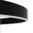 kelvo® VENOM KLV-101-0199-V2 Κρεμαστό Φωτιστικό Οροφής LED 120W 12000lm 120° AC 220-240V IP20 Ρυθμιζόμενο Λευκό CCT με Χειριστήριο από 2700K έως 6000K Dimmable - Lumileds SMD Chip - Μαύρο Ματ - Μ80 x Π80 x Υ80cm - 3 Χρόνια Εγγύηση - ledmania.gr