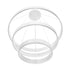 kelvo® VENOM KLV-101-0200 Κρεμαστό Φωτιστικό Οροφής LED 120W 12000lm 120° AC 220-240V IP20 Ρυθμιζόμενο Λευκό CCT με Χειριστήριο από 2700K έως 6000K Dimmable - Lumileds SMD Chip - Λευκό Ματ - Μ80 x Π80 x Υ80cm - 3 Χρόνια Εγγύηση - ledmania.gr