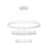 kelvo® VENOM KLV-101-0200-V2 Κρεμαστό Φωτιστικό Οροφής LED 120W 12000lm 120° AC 220-240V IP20 Ρυθμιζόμενο Λευκό CCT με Χειριστήριο από 2700K έως 6000K Dimmable - Lumileds SMD Chip - Λευκό Ματ - Μ80 x Π80 x Υ80cm - 3 Χρόνια Εγγύηση - ledmania.gr