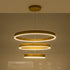 kelvo® VENOM KLV-101-0201-V2 Κρεμαστό Φωτιστικό Οροφής LED 120W 12000lm 120° AC 220-240V IP20 Ρυθμιζόμενο Λευκό CCT με Χειριστήριο από 2700K έως 6000K Dimmable - Lumileds SMD Chip - Χρυσό Πλατίνα - Μ80 x Π80 x Υ80cm - 3 Χρόνια Εγγύηση - ledmania.gr