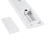 kelvo® VENOM KLV-101-0202 Κρεμαστό Φωτιστικό Οροφής LED 150W 15000lm 120° AC 220-240V IP20 Ρυθμιζόμενο Λευκό CCT με Χειριστήριο από 2700K έως 6000K Dimmable - Lumileds SMD Chip - Μαύρο Ματ - Μ150 x Π90 x Υ60cm - 3 Χρόνια Εγγύηση