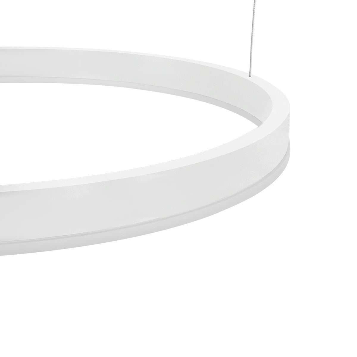 kelvo® VENOM KLV-101-0203 Κρεμαστό Φωτιστικό Οροφής LED 150W 15000lm 120° AC 220-240V IP20 Ρυθμιζόμενο Λευκό CCT με Χειριστήριο από 2700K έως 6000K Dimmable - Lumileds SMD Chip - Λευκό Ματ - Μ150 x Π90 x Υ60cm - 3 Χρόνια Εγγύηση - ledmania.gr