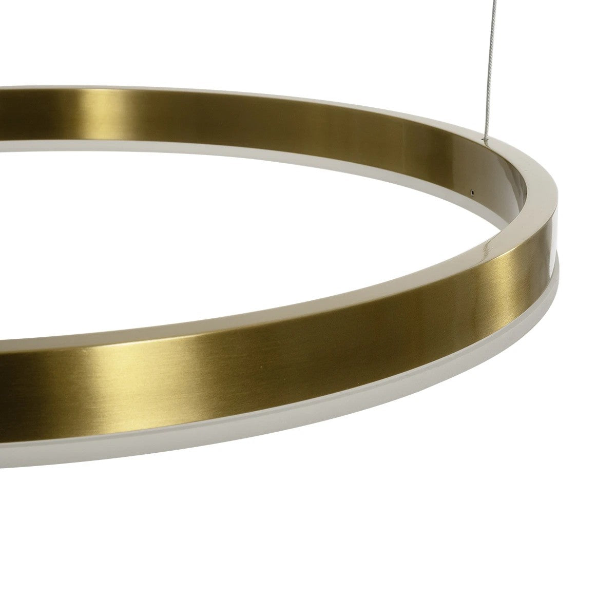 kelvo® VENOM KLV-101-0204 Κρεμαστό Φωτιστικό Οροφής LED 150W 15000lm 120° AC 220-240V IP20 Ρυθμιζόμενο Λευκό CCT με Χειριστήριο από 2700K έως 6000K Dimmable - Lumileds SMD Chip - Χρυσό Πλατίνα - Μ150 x Π90 x Υ60cm - 3 Χρόνια Εγγύηση - ledmania.gr