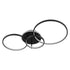 kelvo® NEMESIS KLV-101-0205 Φωτιστικό Οροφής LED 98W 9800lm 360° AC 220-240V IP20 Ρυθμιζόμενο Λευκό CCT με Χειριστήριο από 2700K έως 6000K Dimmable - Lumileds SMD Chip - Μαύρο Ματ - Μ89 x Π60 x Υ19cm - 3 Χρόνια Εγγύηση - ledmania.gr