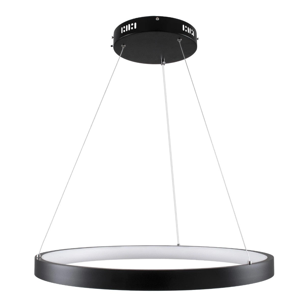 kelvo® NEMESIS KLV-101-0208 Κρεμαστό Φωτιστικό Οροφής LED 45W 4500lm 180° AC 220-240V IP20 Ρυθμιζόμενο Λευκό CCT με Χειριστήριο από 2700K έως 6000K Dimmable - Lumileds SMD Chip - Μαύρο Ματ - Μ60 x Π60 x Υ4cm - 3 Χρόνια Εγγύηση - ledmania.gr