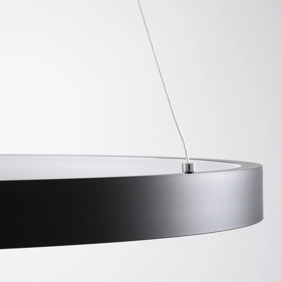 kelvo® NEMESIS KLV-101-0208 Κρεμαστό Φωτιστικό Οροφής LED 45W 4500lm 180° AC 220-240V IP20 Ρυθμιζόμενο Λευκό CCT με Χειριστήριο από 2700K έως 6000K Dimmable - Lumileds SMD Chip - Μαύρο Ματ - Μ60 x Π60 x Υ4cm - 3 Χρόνια Εγγύηση - ledmania.gr
