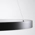 kelvo® NEMESIS KLV-101-0208 Κρεμαστό Φωτιστικό Οροφής LED 45W 4500lm 180° AC 220-240V IP20 Ρυθμιζόμενο Λευκό CCT με Χειριστήριο από 2700K έως 6000K Dimmable - Lumileds SMD Chip - Μαύρο Ματ - Μ60 x Π60 x Υ4cm - 3 Χρόνια Εγγύηση - ledmania.gr