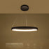 kelvo® NEMESIS KLV-101-0208 Κρεμαστό Φωτιστικό Οροφής LED 45W 4500lm 180° AC 220-240V IP20 Ρυθμιζόμενο Λευκό CCT με Χειριστήριο από 2700K έως 6000K Dimmable - Lumileds SMD Chip - Μαύρο Ματ - Μ60 x Π60 x Υ4cm - 3 Χρόνια Εγγύηση - ledmania.gr