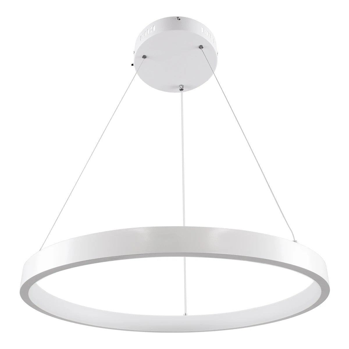 kelvo® NEMESIS KLV-101-0209 Κρεμαστό Φωτιστικό Οροφής LED 45W 4500lm 180° AC 220-240V IP20 Ρυθμιζόμενο Λευκό CCT με Χειριστήριο από 2700K έως 6000K Dimmable - Lumileds SMD Chip - Λευκό Ματ - Μ60 x Π60 x Υ4cm - 3 Χρόνια Εγγύηση - ledmania.gr