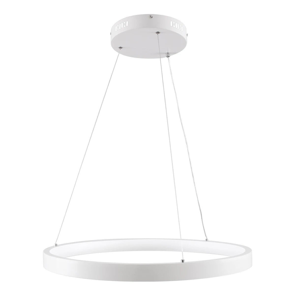 kelvo® NEMESIS KLV-101-0209 Κρεμαστό Φωτιστικό Οροφής LED 45W 4500lm 180° AC 220-240V IP20 Ρυθμιζόμενο Λευκό CCT με Χειριστήριο από 2700K έως 6000K Dimmable - Lumileds SMD Chip - Λευκό Ματ - Μ60 x Π60 x Υ4cm - 3 Χρόνια Εγγύηση - ledmania.gr