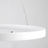 kelvo® NEMESIS KLV-101-0209 Κρεμαστό Φωτιστικό Οροφής LED 45W 4500lm 180° AC 220-240V IP20 Ρυθμιζόμενο Λευκό CCT με Χειριστήριο από 2700K έως 6000K Dimmable - Lumileds SMD Chip - Λευκό Ματ - Μ60 x Π60 x Υ4cm - 3 Χρόνια Εγγύηση - ledmania.gr