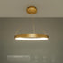 kelvo® NEMESIS KLV-101-0210 Κρεμαστό Φωτιστικό Οροφής LED 45W 4500lm 180° AC 220-240V IP20 Ρυθμιζόμενο Λευκό CCT με Χειριστήριο από 2700K έως 6000K Dimmable - Lumileds SMD Chip - Χρυσό Πλατίνα - Μ60 x Π60 x Υ4cm - 3 Χρόνια Εγγύηση - ledmania.gr