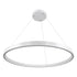 kelvo® NEMESIS KLV-101-0212 Κρεμαστό Φωτιστικό Οροφής LED 67W 6700lm 180° AC 220-240V IP20 Ρυθμιζόμενο Λευκό CCT με Χειριστήριο από 2700K έως 6000K Dimmable - Lumileds SMD Chip - Λευκό Ματ - Μ80 x Π80 x Υ4cm - 3 Χρόνια Εγγύηση - ledmania.gr