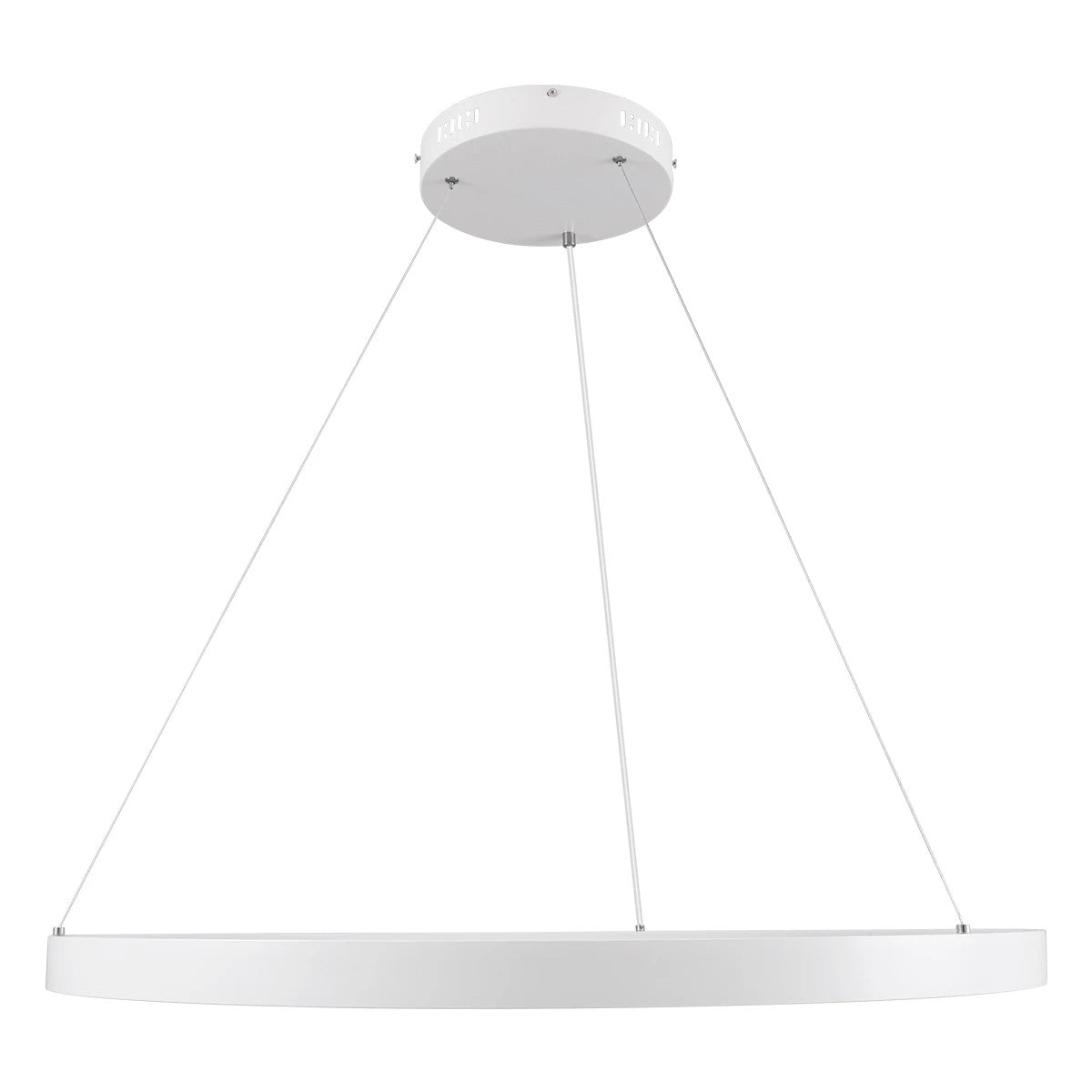 kelvo® NEMESIS KLV-101-0212 Κρεμαστό Φωτιστικό Οροφής LED 67W 6700lm 180° AC 220-240V IP20 Ρυθμιζόμενο Λευκό CCT με Χειριστήριο από 2700K έως 6000K Dimmable - Lumileds SMD Chip - Λευκό Ματ - Μ80 x Π80 x Υ4cm - 3 Χρόνια Εγγύηση - ledmania.gr