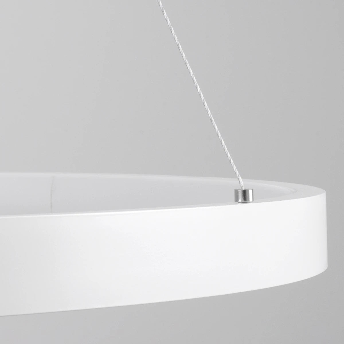 kelvo® NEMESIS KLV-101-0212 Κρεμαστό Φωτιστικό Οροφής LED 67W 6700lm 180° AC 220-240V IP20 Ρυθμιζόμενο Λευκό CCT με Χειριστήριο από 2700K έως 6000K Dimmable - Lumileds SMD Chip - Λευκό Ματ - Μ80 x Π80 x Υ4cm - 3 Χρόνια Εγγύηση - ledmania.gr