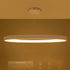 kelvo® NEMESIS KLV-101-0212 Κρεμαστό Φωτιστικό Οροφής LED 67W 6700lm 180° AC 220-240V IP20 Ρυθμιζόμενο Λευκό CCT με Χειριστήριο από 2700K έως 6000K Dimmable - Lumileds SMD Chip - Λευκό Ματ - Μ80 x Π80 x Υ4cm - 3 Χρόνια Εγγύηση - ledmania.gr