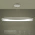 kelvo® NEMESIS KLV-101-0212 Κρεμαστό Φωτιστικό Οροφής LED 67W 6700lm 180° AC 220-240V IP20 Ρυθμιζόμενο Λευκό CCT με Χειριστήριο από 2700K έως 6000K Dimmable - Lumileds SMD Chip - Λευκό Ματ - Μ80 x Π80 x Υ4cm - 3 Χρόνια Εγγύηση - ledmania.gr