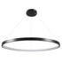 kelvo® NEMESIS KLV-101-0214 Κρεμαστό Φωτιστικό Οροφής LED 75W 7500lm 180° AC 220-240V IP20 Ρυθμιζόμενο Λευκό CCT με Χειριστήριο από 2700K έως 6000K Dimmable - Lumileds SMD Chip - Μαύρο Ματ - Μ100 x Π100 x Υ4cm - 3 Χρόνια Εγγύηση