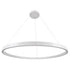 kelvo® NEMESIS KLV-101-0215 Κρεμαστό Φωτιστικό Οροφής LED 75W 7500lm 180° AC 220-240V IP20 Ρυθμιζόμενο Λευκό CCT με Χειριστήριο από 2700K έως 6000K Dimmable - Lumileds SMD Chip - Λευκό Ματ - Μ100 x Π100 x Υ4cm - 3 Χρόνια Εγγύηση - ledmania.gr