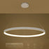 kelvo® NEMESIS KLV-101-0215 Κρεμαστό Φωτιστικό Οροφής LED 75W 7500lm 180° AC 220-240V IP20 Ρυθμιζόμενο Λευκό CCT με Χειριστήριο από 2700K έως 6000K Dimmable - Lumileds SMD Chip - Λευκό Ματ - Μ100 x Π100 x Υ4cm - 3 Χρόνια Εγγύηση - ledmania.gr