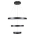 kelvo® NEMESIS KLV-101-0217 Κρεμαστό Φωτιστικό Οροφής LED 100W 10000lm 180° AC 220-240V IP20 Ρυθμιζόμενο Λευκό CCT με Χειριστήριο από 2700K έως 6000K Dimmable - Lumileds SMD Chip - Μαύρο Ματ - Μ60 x Π60 x Υ60cm - 3 Χρόνια Εγγύηση - ledmania.gr