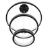 kelvo® NEMESIS KLV-101-0217-V2 Κρεμαστό Φωτιστικό Οροφής LED 100W 10000lm 180° AC 220-240V IP20 Ρυθμιζόμενο Λευκό CCT με Χειριστήριο από 2700K έως 6000K Dimmable - Lumileds SMD Chip - Μαύρο Ματ - Μ60 x Π60 x Υ60cm - 3 Χρόνια Εγγύηση