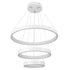 kelvo® NEMESIS KLV-101-0218-V2 Κρεμαστό Φωτιστικό Οροφής LED 100W 10000lm 180° AC 220-240V IP20 Ρυθμιζόμενο Λευκό CCT με Χειριστήριο από 2700K έως 6000K Dimmable - Lumileds SMD Chip - Λευκό Ματ - Μ60 x Π60 x Υ60cm - 3 Χρόνια Εγγύηση