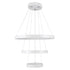 kelvo® NEMESIS KLV-101-0218-V2 Κρεμαστό Φωτιστικό Οροφής LED 100W 10000lm 180° AC 220-240V IP20 Ρυθμιζόμενο Λευκό CCT με Χειριστήριο από 2700K έως 6000K Dimmable - Lumileds SMD Chip - Λευκό Ματ - Μ60 x Π60 x Υ60cm - 3 Χρόνια Εγγύηση