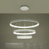 kelvo® NEMESIS KLV-101-0221 Κρεμαστό Φωτιστικό Οροφής LED 120W 12000lm 180° AC 220-240V IP20 Ρυθμιζόμενο Λευκό CCT με Χειριστήριο από 2700K έως 6000K Dimmable - Lumileds SMD Chip - Λευκό Ματ - Μ80 x Π80 x Υ80cm - 3 Χρόνια Εγγύηση - ledmania.gr