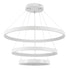 kelvo® NEMESIS KLV-101-0221-V2 Κρεμαστό Φωτιστικό Οροφής LED 120W 12000lm 180° AC 220-240V IP20 Ρυθμιζόμενο Λευκό CCT με Χειριστήριο από 2700K έως 6000K Dimmable - Lumileds SMD Chip - Λευκό Ματ - Μ80 x Π80 x Υ80cm - 3 Χρόνια Εγγύηση