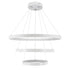 kelvo® NEMESIS KLV-101-0221-V2 Κρεμαστό Φωτιστικό Οροφής LED 120W 12000lm 180° AC 220-240V IP20 Ρυθμιζόμενο Λευκό CCT με Χειριστήριο από 2700K έως 6000K Dimmable - Lumileds SMD Chip - Λευκό Ματ - Μ80 x Π80 x Υ80cm - 3 Χρόνια Εγγύηση