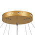 kelvo® NEMESIS KLV-101-0222 Κρεμαστό Φωτιστικό Οροφής LED 120W 12000lm 180° AC 220-240V IP20 Ρυθμιζόμενο Λευκό CCT με Χειριστήριο από 2700K έως 6000K Dimmable - Lumileds SMD Chip - Χρυσό Πλατίνα - Μ80 x Π80 x Υ80cm - 3 Χρόνια Εγγύηση - ledmania.gr