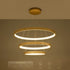 kelvo® NEMESIS KLV-101-0222-V2 Κρεμαστό Φωτιστικό Οροφής LED 120W 12000lm 180° AC 220-240V IP20 Ρυθμιζόμενο Λευκό CCT με Χειριστήριο από 2700K έως 6000K Dimmable - Lumileds SMD Chip - Χρυσό Πλατίνα - Μ80 x Π80 x Υ80cm - 3 Χρόνια Εγγύηση
